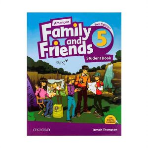 کتاب American Family and Friends 5 2nd SB+WB